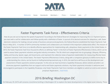 Tablet Screenshot of datauthority.org